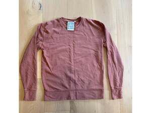 M's Jungmaven Crewneck Terracotta Longsleeve Sweater XS